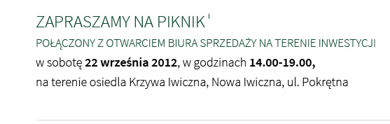 Zapraszamy na piknik
